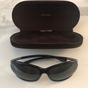 Tom Ford “Jennifer” Sunglasses in Black